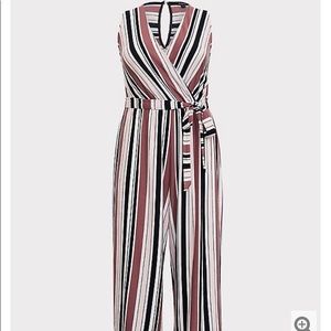 Multi-Striped Jumpsuit from Torrid SIZE 1 (XXL)